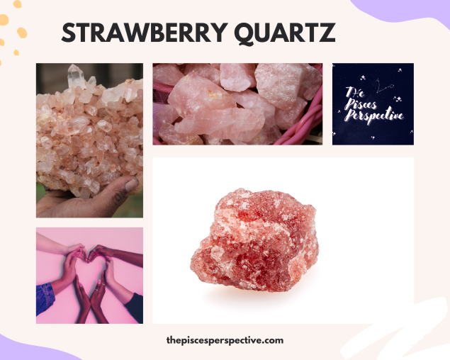 How Strawberry Quartz is healing to a Pisces